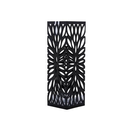 Suport metalic pentru umbrele FLORE, 15,5x15,5x49cm, negru